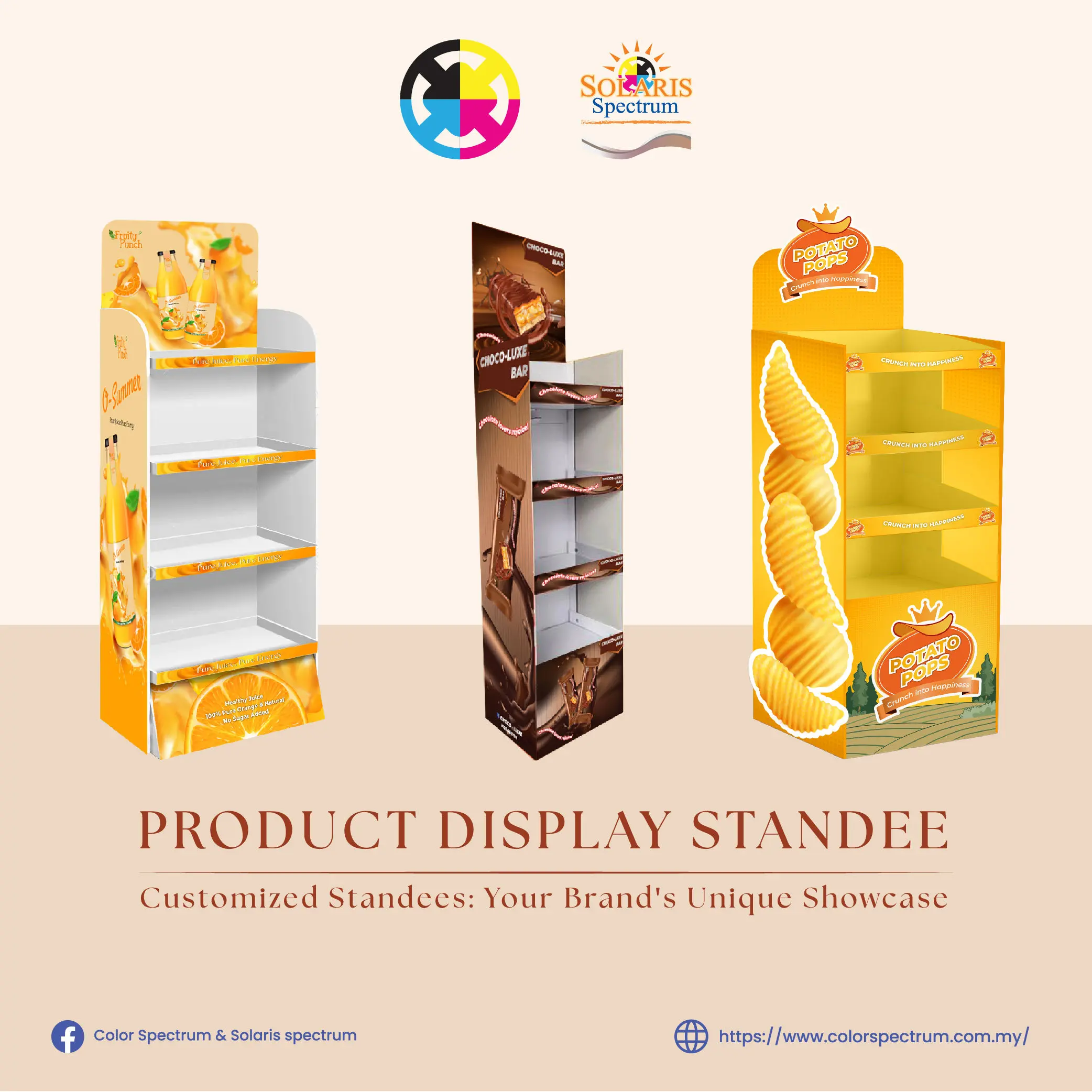 7) Product Display Standee